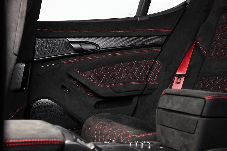 Детали интерьера Porsche Panamera Turbo GrandGT by TechART 2011 года  (фото 4 из 12)